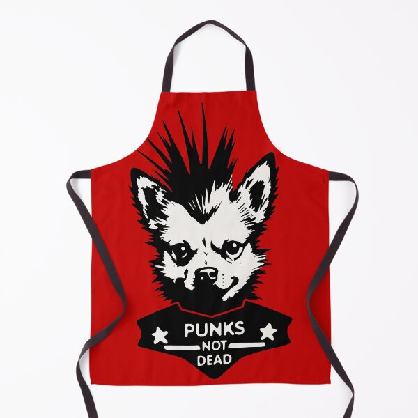 Item preview, PUNK DOG (5) (PUNKS NOT DEAD) (Black & White) designed and sold by atzek.