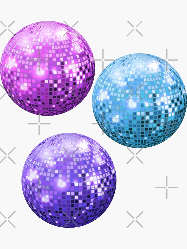 Disco Mirrorball Sticker