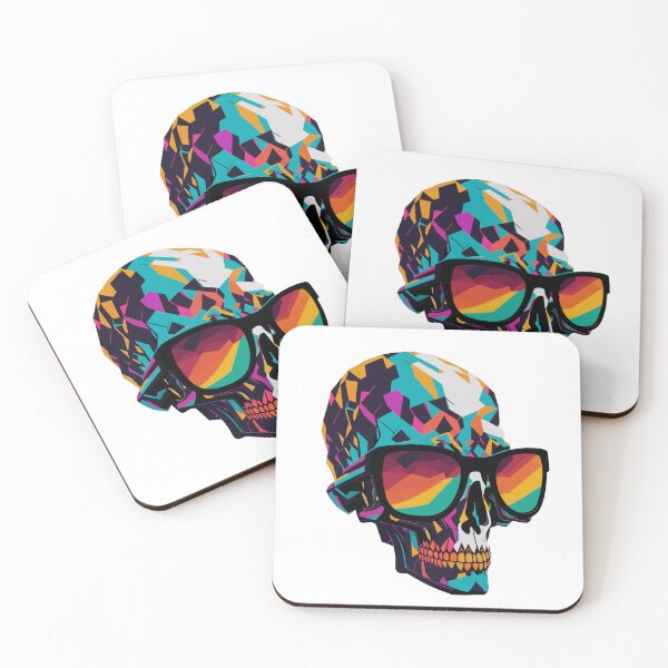 Item preview, Cool Skull with Sunglasses designed and sold by ancient-times.
