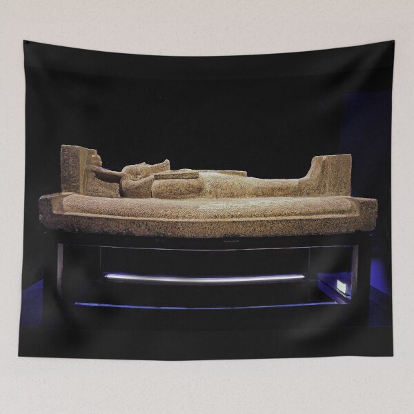 Item preview, vr 3335 / finition 2023 - 15 pharaon ramsès ll - Le couvercle du sarcophage en granit et buste de Mérenptah (quatrième pharaon de la 19ᵉ dynastie,13e fils du pharaon ramsès ll - Okaio Créations  Olavia-Olao designed and sold by o.okaïo.