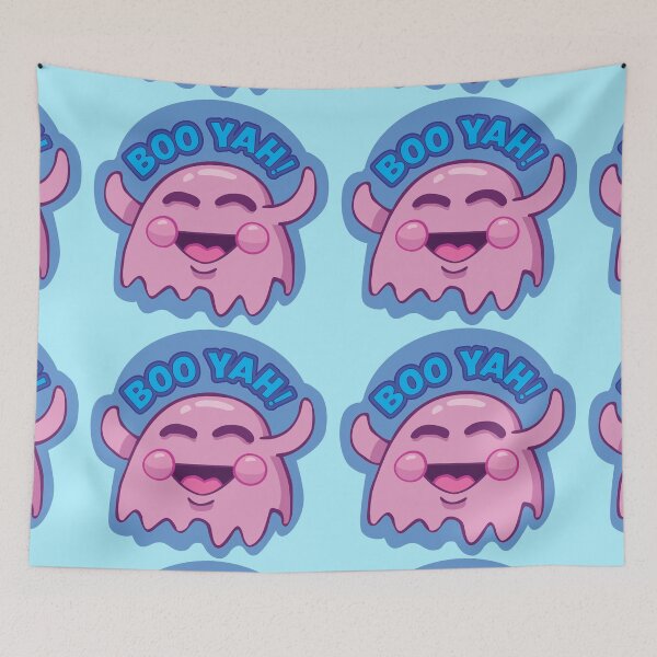 Item preview, Boo Yah Ghost 3 designed and sold by DynamiteSticker.