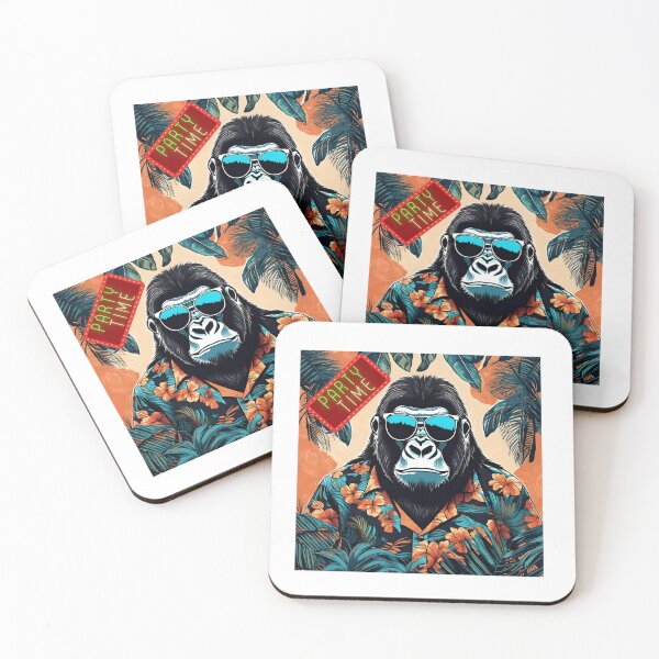 Item preview, party time gorilla designed and sold by diego armando moreno perez.