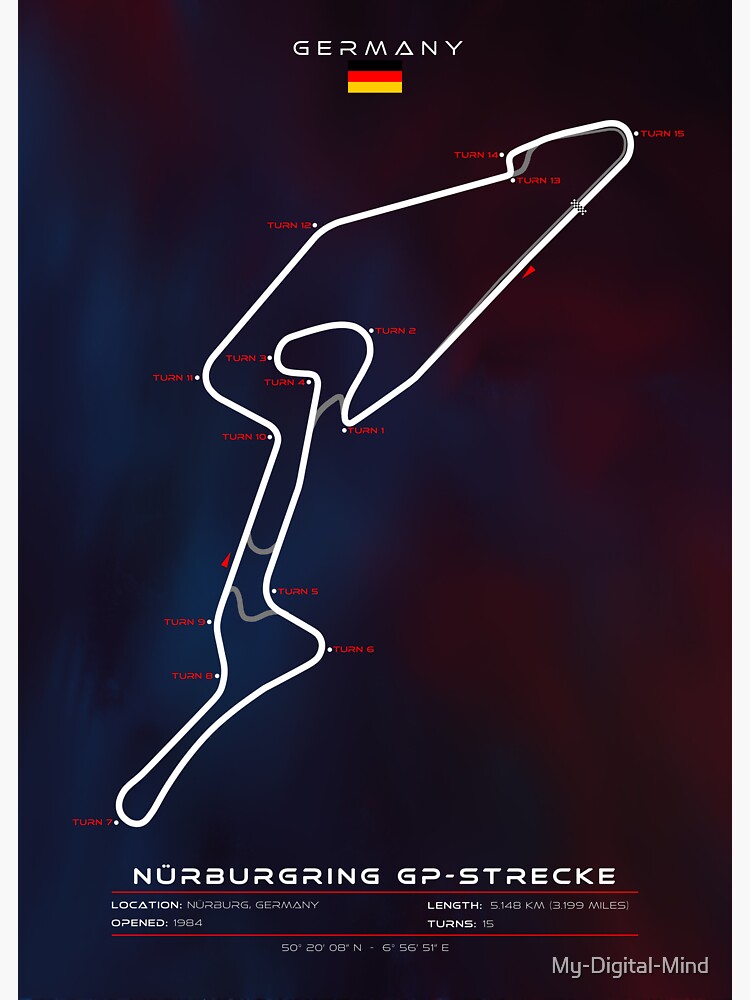 Adesivo Resinado Nurburgring - Feito In Casa Adesivos - Foto 2