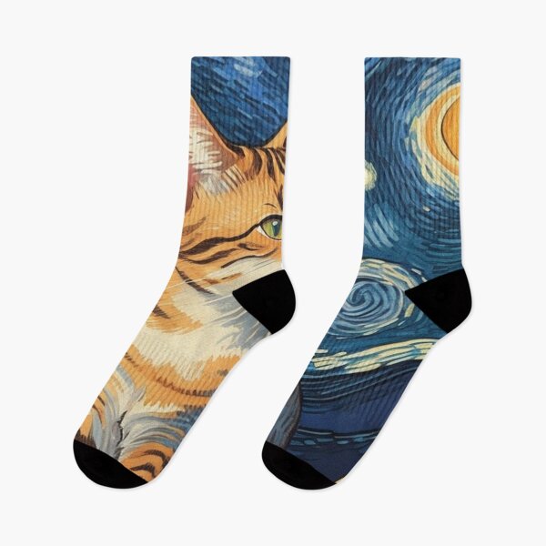 Item preview, Van gogh Style Cat  designed and sold by Vangoholic.