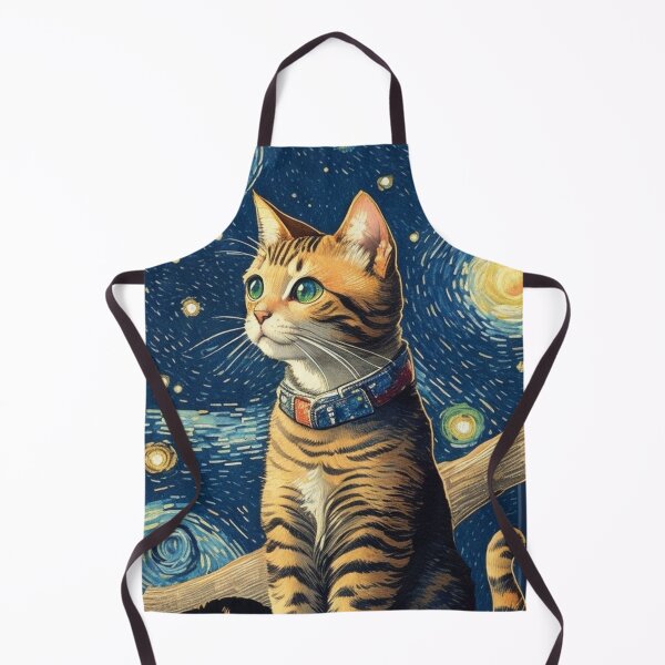 Artikelvorschau, Van-Gogh-Stil-Katze entworfen und verkauft von Vangoholic.