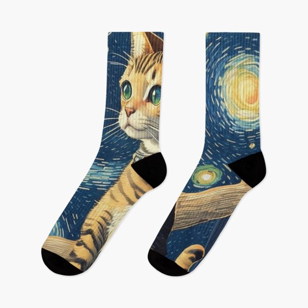 Item preview, Van gogh Style Cat  designed and sold by Vangoholic.
