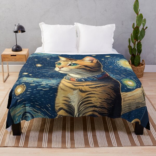 Item preview, Van gogh Style Cat designed and sold by Vangoholic.