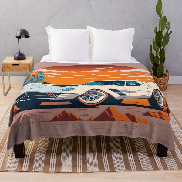 Item preview, Sunset Drive in Style: Vintage Sports Car Classic designed and sold by Ceemko's Vintage Corner.