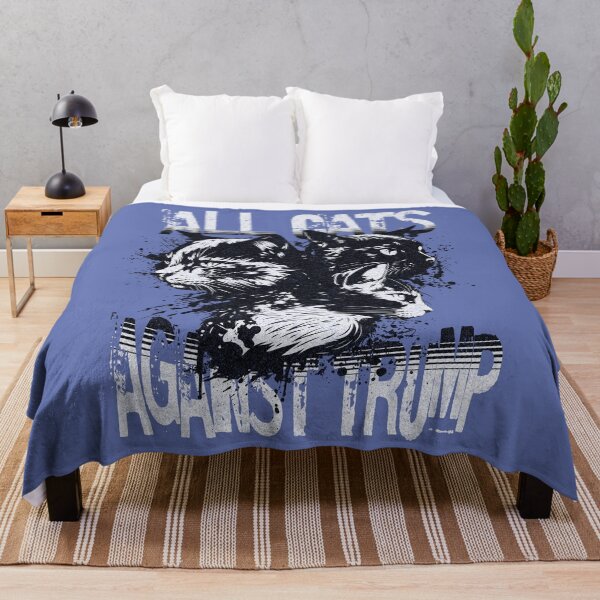 Item preview, Todos los gatos contra Trump - ¡Postura política con estilo! designed and sold by Zandalus.