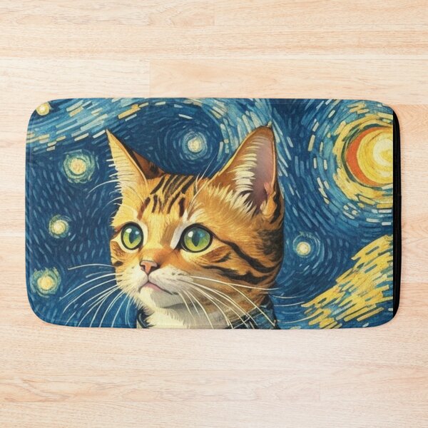 Item preview, Van gogh Style Cat  designed and sold by Vangoholic.