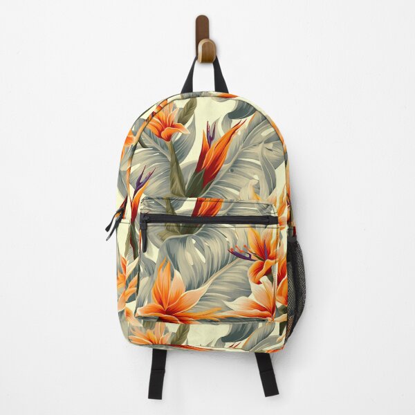 Item preview, Vintage Coastal Floral Bird of Paradise 3 designed and sold by DesignHausArt.
