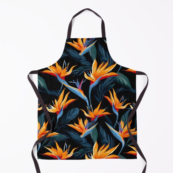 Item preview, Vintage Coastal Floral Bird of Paradise 4 designed and sold by DesignHausArt.