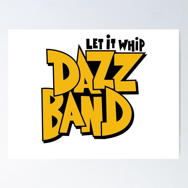 Item preview, Groove in Style with "Dazz Band" Typography Design! designed and sold by Boogosh.
