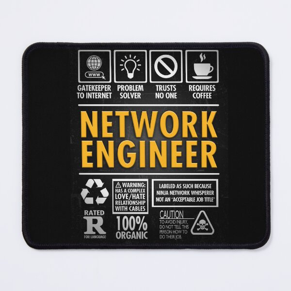 Item preview, Funny Network Engineer Gatekeeper to Internet Wall Art designed and sold by Nerd Shizzle.
