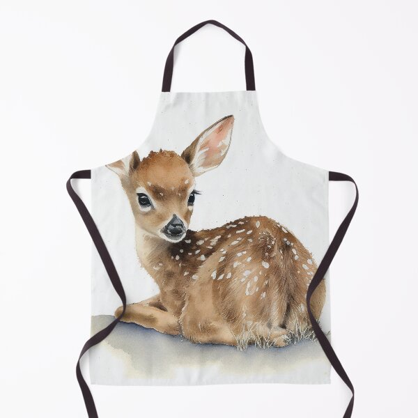 Item preview, Deer Forest animal Watercolor Painting designed and sold by cotoprints.