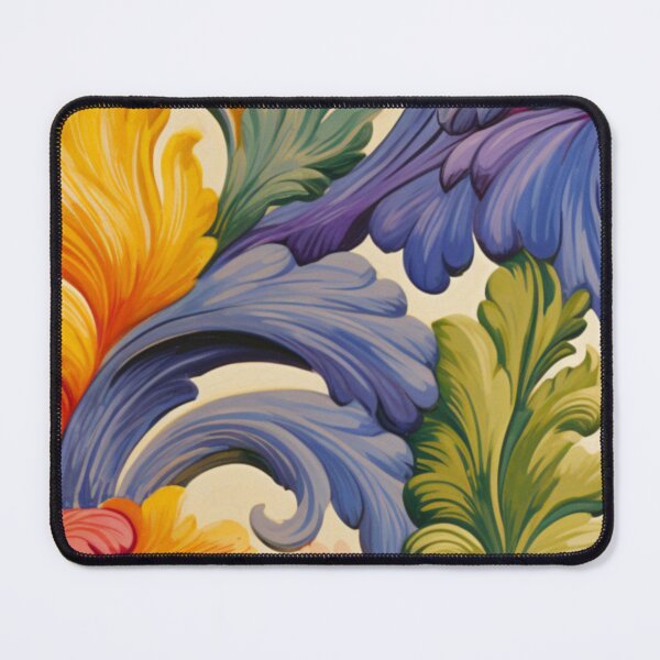 Item preview, Colorful Feathery Swirl Print Background designed and sold by PaperieJennifer.
