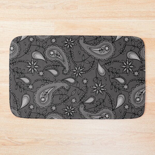 Item preview, Grey on grey paisley designed and sold by zed1967.