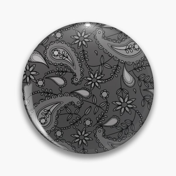 Item preview, Grey on grey paisley designed and sold by zed1967.
