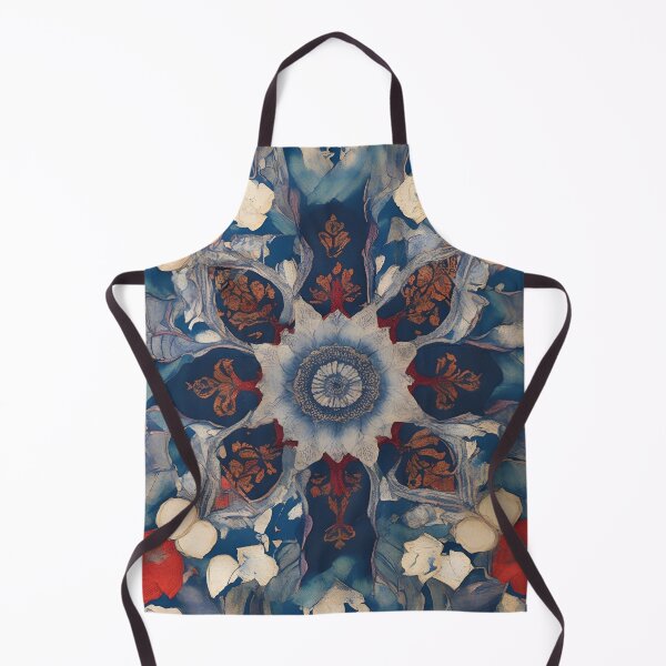 Item preview, Elegant Oriental Tile Floral Pattern designed and sold by DeevaValli.