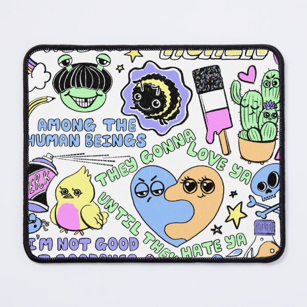 Item preview, Oliver Tree Doodle On White designed and sold by HersCreative.