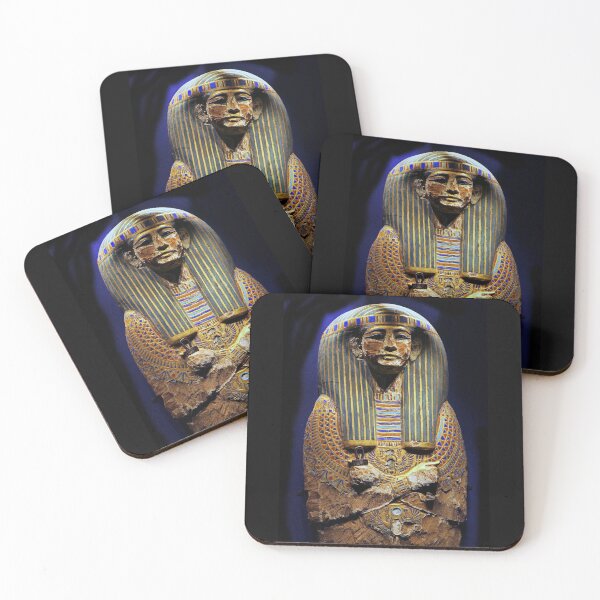 Item preview, vr 3336 / finition 2023 - 16 pharaon ramsès ll - couvercle en cédre peint - décoré du cercueil externe femme de Pinedjem II, la princesse Nesikhonsou- Okaio Créations  Olavia-Olao designed and sold by o.okaïo.