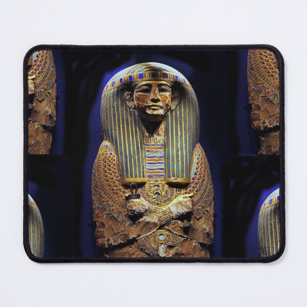 Item preview, vr 3336 / finition 2023 - 16 pharaon ramsès ll - couvercle en cédre peint - décoré du cercueil externe femme de Pinedjem II, la princesse Nesikhonsou- Okaio Créations  Olavia-Olao designed and sold by o.okaïo.