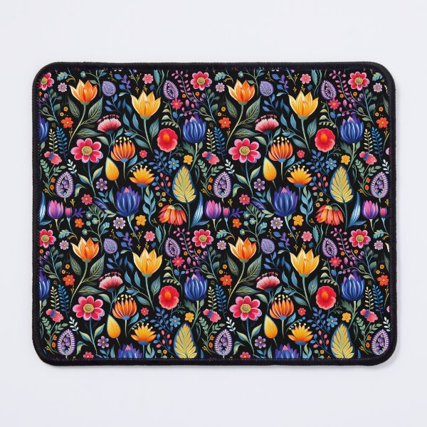 Item preview, Repeating floral pattern designed and sold by VisionaryCorner.