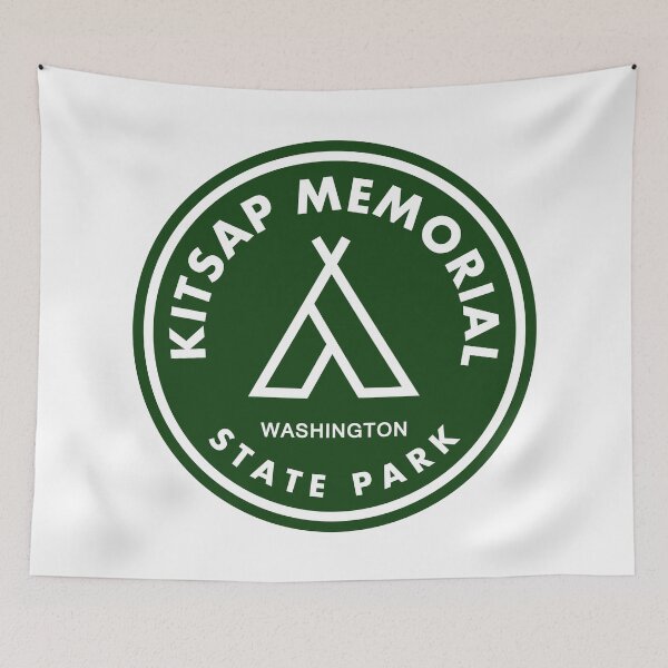 Item preview, Kitsap Memorial State Park Washington Tent designed and sold by bivenart.