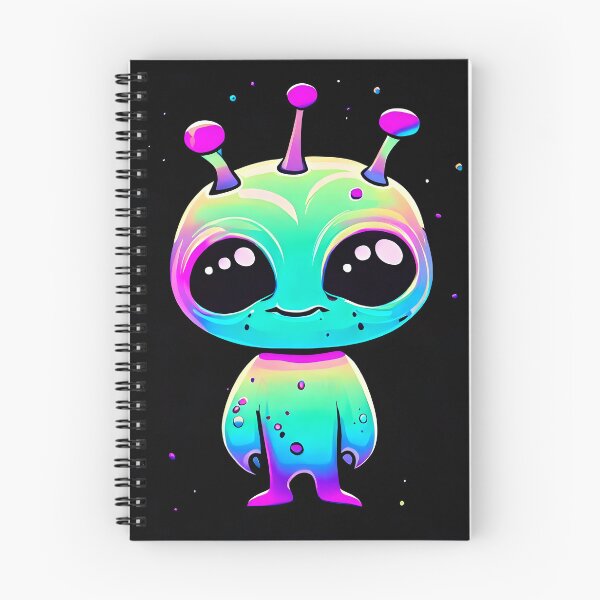 Item preview, Cute colorful alien designed and sold by LimpingUnicorn.