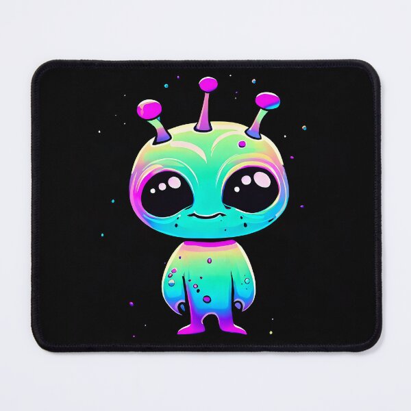 Item preview, Cute colorful alien designed and sold by LimpingUnicorn.