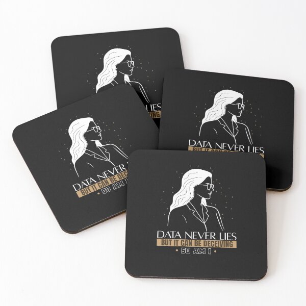 Item preview, Data Never Lies Funny Data Scientist Analysts designed and sold by MadPanda.