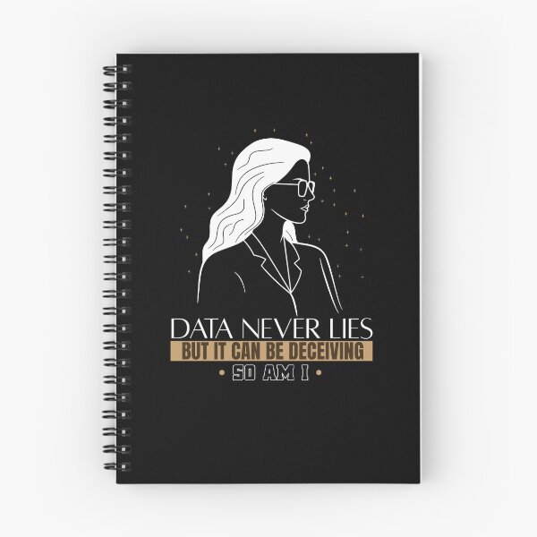 Item preview, Data Never Lies Funny Data Scientist Analysts designed and sold by MadPanda.