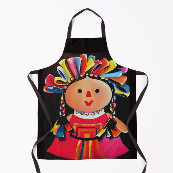 Item preview, Mexican Maria Doll Black designed and sold by TinaSalazar.