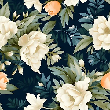 Artwork thumbnail, Wedding Flowers Pattern 23 by DigitalPatternx