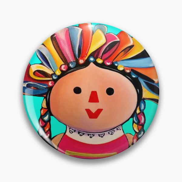 Item preview, Mexican Maria Doll Turquoise designed and sold by TinaSalazar.