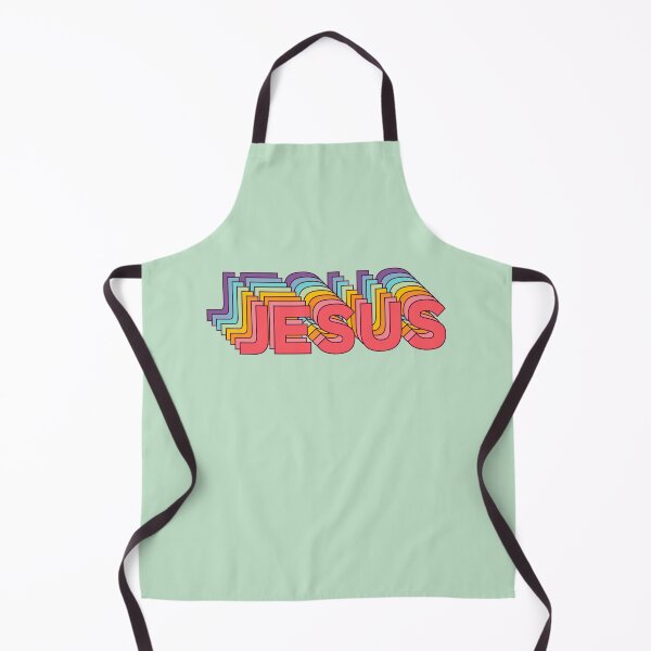 Item preview, Jesus Colorful Retro Style Typography | Christian Apparel  designed and sold by Allwhopraisehim.