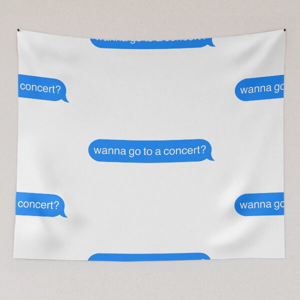 Item preview, Wanna Go To A Concert? designed and sold by MaggieEDoodles.