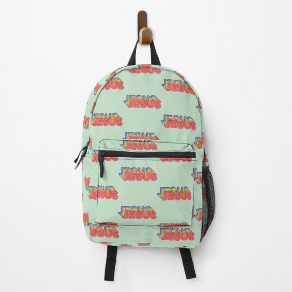 Item preview, Jesus Colorful Retro Style Typography | Christian Apparel designed and sold by Allwhopraisehim.