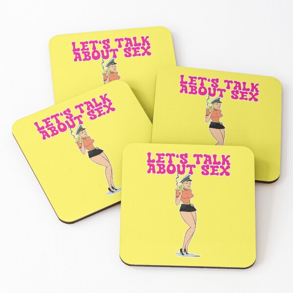 Item preview, Let's talk about sex, sexy pin up girl designed and sold by Mauswohn.