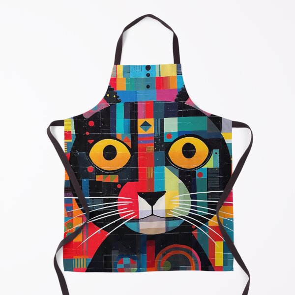 Item preview, Funky kitty cat 5 designed and sold by Red Witch Art.