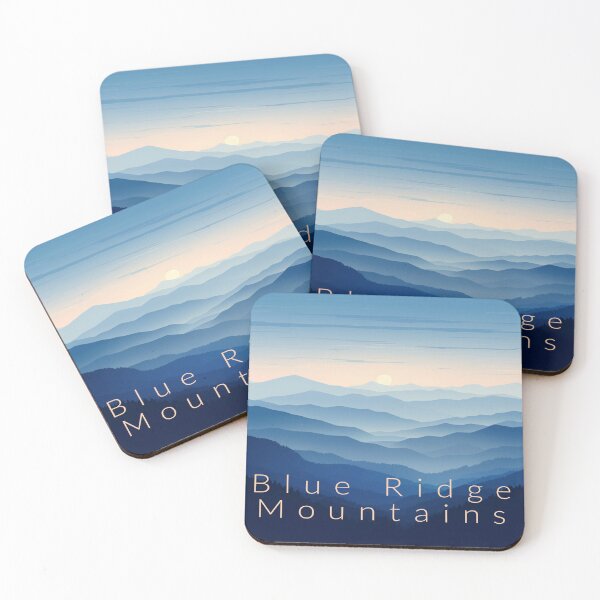 Item preview, Blue Ridge Mountains designed and sold by Lynnchabot.