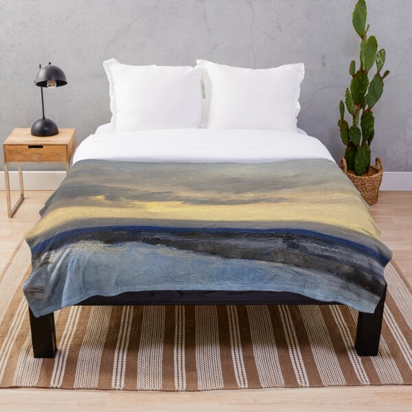Artikelvorschau, Sonnenuntergang-Schnee-Öl auf Leinwand entworfen und verkauft von GalleryDigitals.