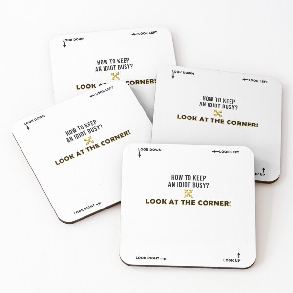 Item preview, How to keep an idiot busy? designed and sold by titur.