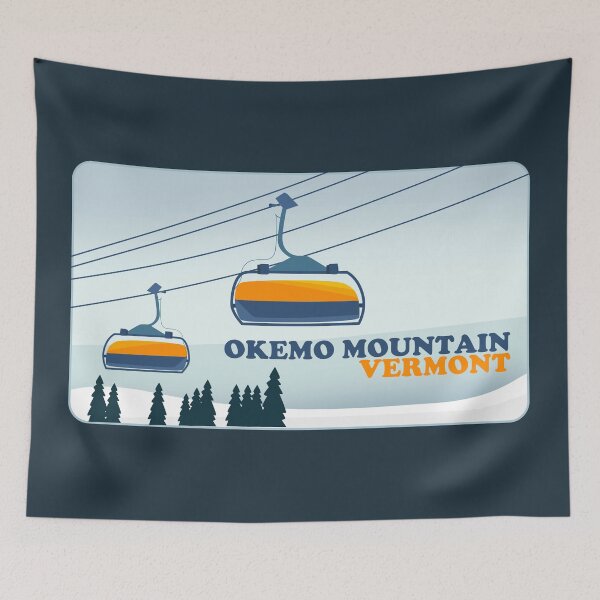 Item preview, Okemo Mountain Vermont designed and sold by AdventureModa.