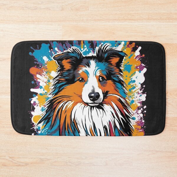 Item preview, Graffiti Paw Palette, Shetland sheepdog designed and sold by DBPauwels.