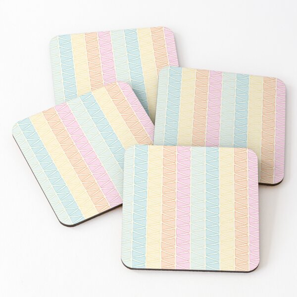 Item preview, Colorful triangles texture designed and sold by marufemia.