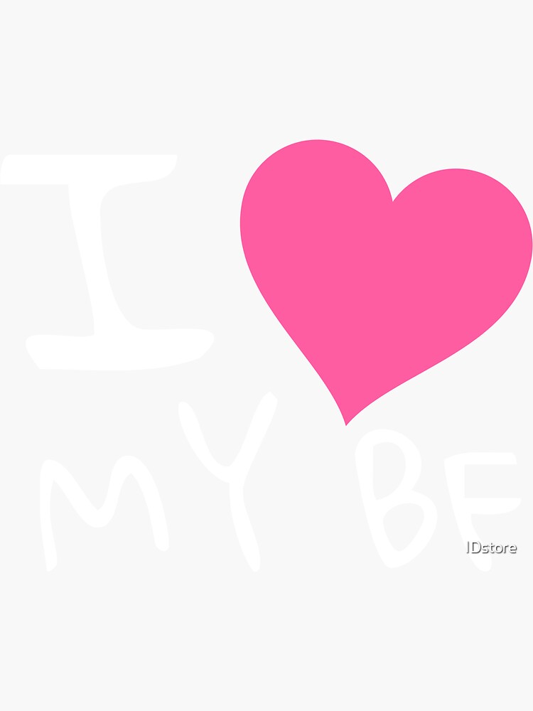 You Are My Heart Pink Love Sticker – Big Moods