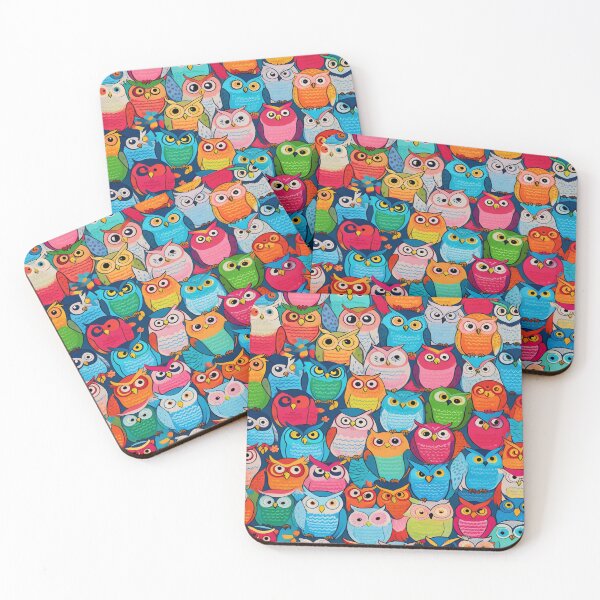 Item preview, The Chromatic Winged Owls designed and sold by nynok.