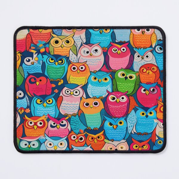 Item preview, The Chromatic Winged Owls designed and sold by nynok.