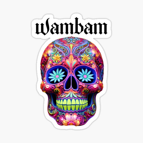 Item preview, WAMBAM - Day of the Dead V2 designed and sold by WamBamHouseJam.